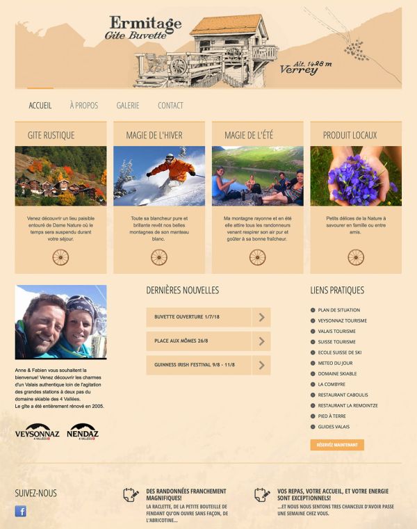 Création des sites internet / web, photographie & vidéo - Sion - Martigny - Sierre - Valais