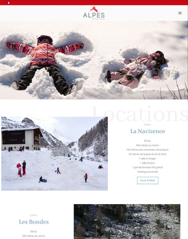 Création des sites internet / web, photographie & vidéo - Sion - Martigny - Sierre - Valais